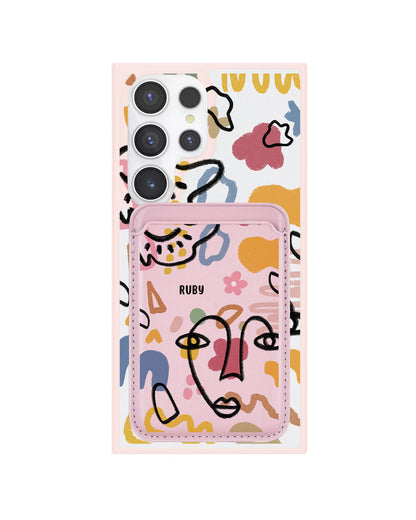 Android Magnetic Wallet Case - Abstract 4.0