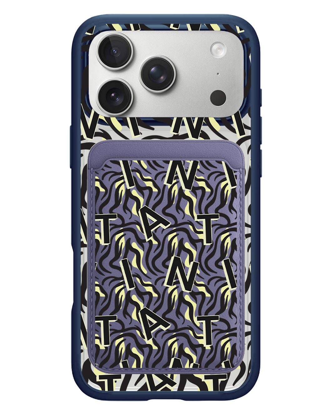 iPhone Magnetic Wallet Case - Tiger Monogram 3.0