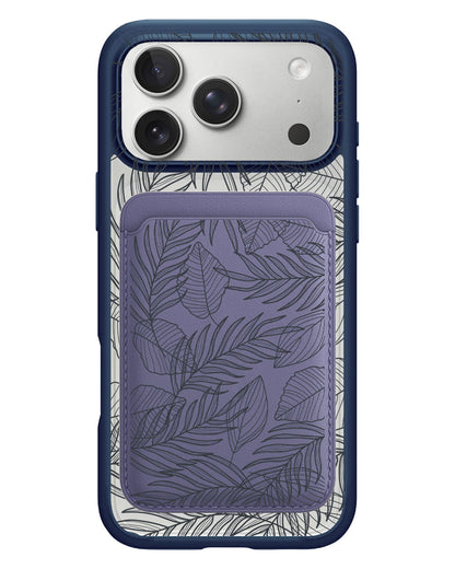 iPhone Magnetic Wallet Case - Sketchy Tropical 2.0