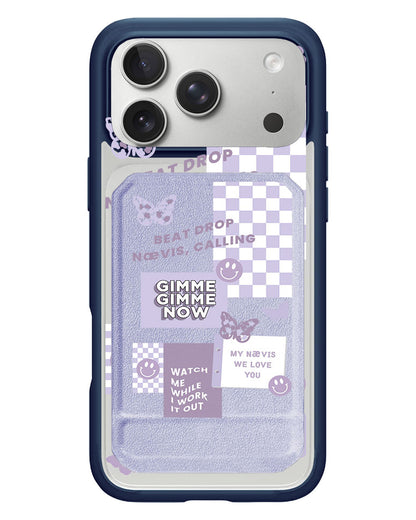 iPhone Magnetic Multifold Wallet - Aespa Sticker Pack