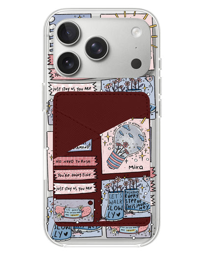iPhone Phone Wallet Case - Shine