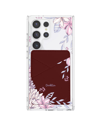 Android Phone Wallet Case - Dahlia
