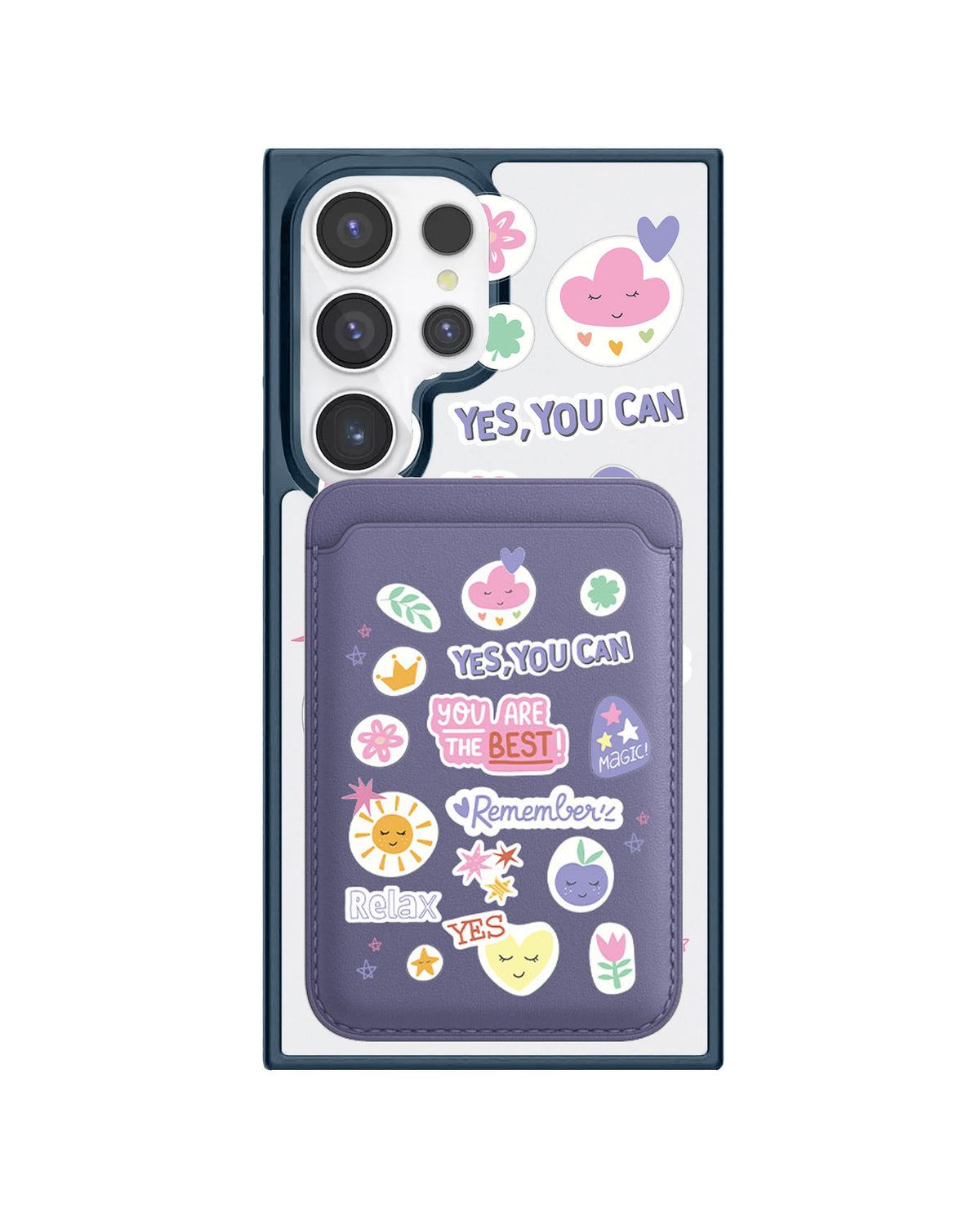Android Magnetic Wallet Case - You Are The Best 2.0