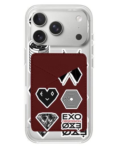 iPhone Phone Wallet Case - EXO Sticker Pack