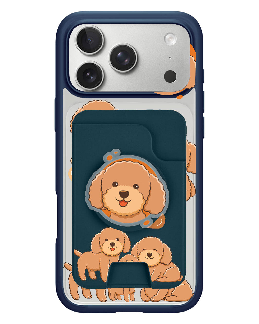 iPhone Magpop Wallet - Poodle Squad 4.0