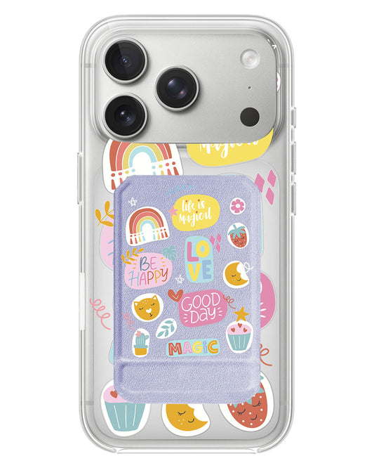 iPhone Magnetic Multifold Wallet - Good Day 1.0