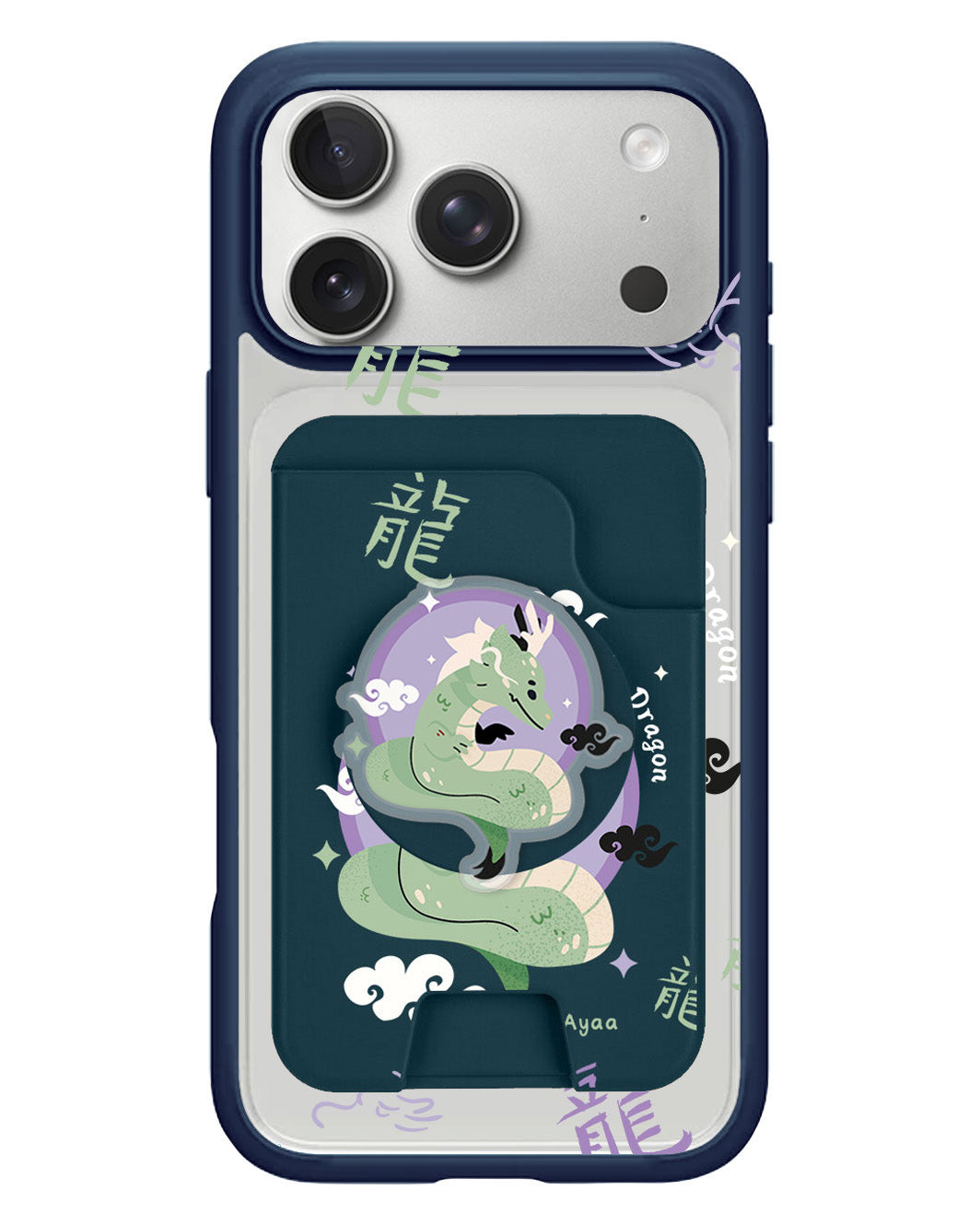 iPhone Magpop Wallet - Shio Dragon