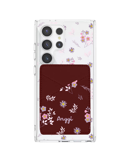 Android Phone Wallet Case - Cherry Blossom