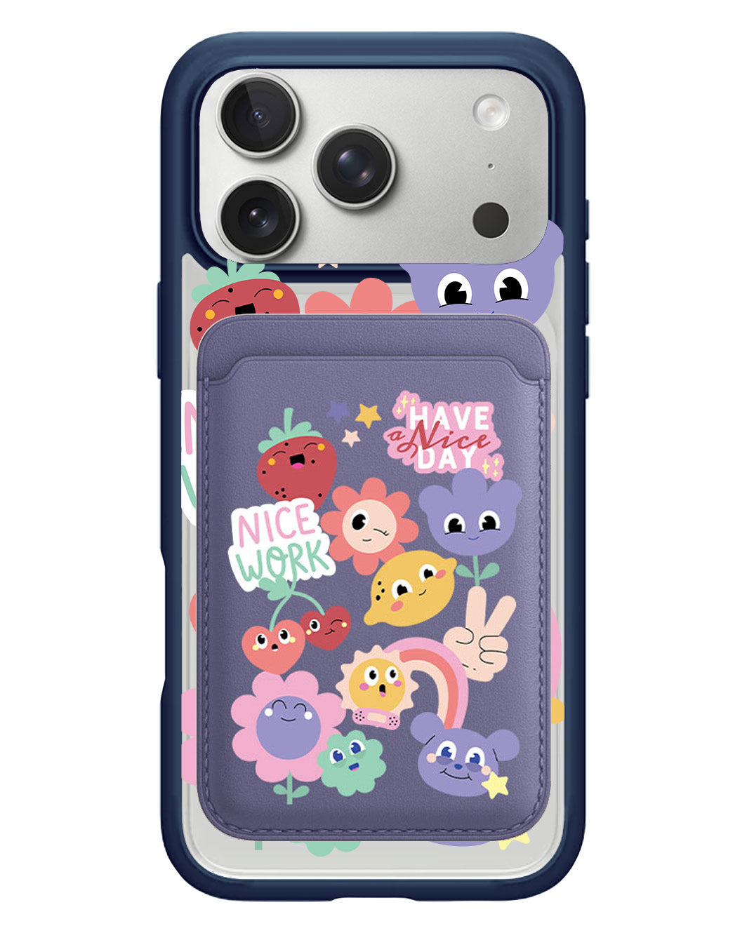 iPhone Magnetic Wallet Case - Garden Party