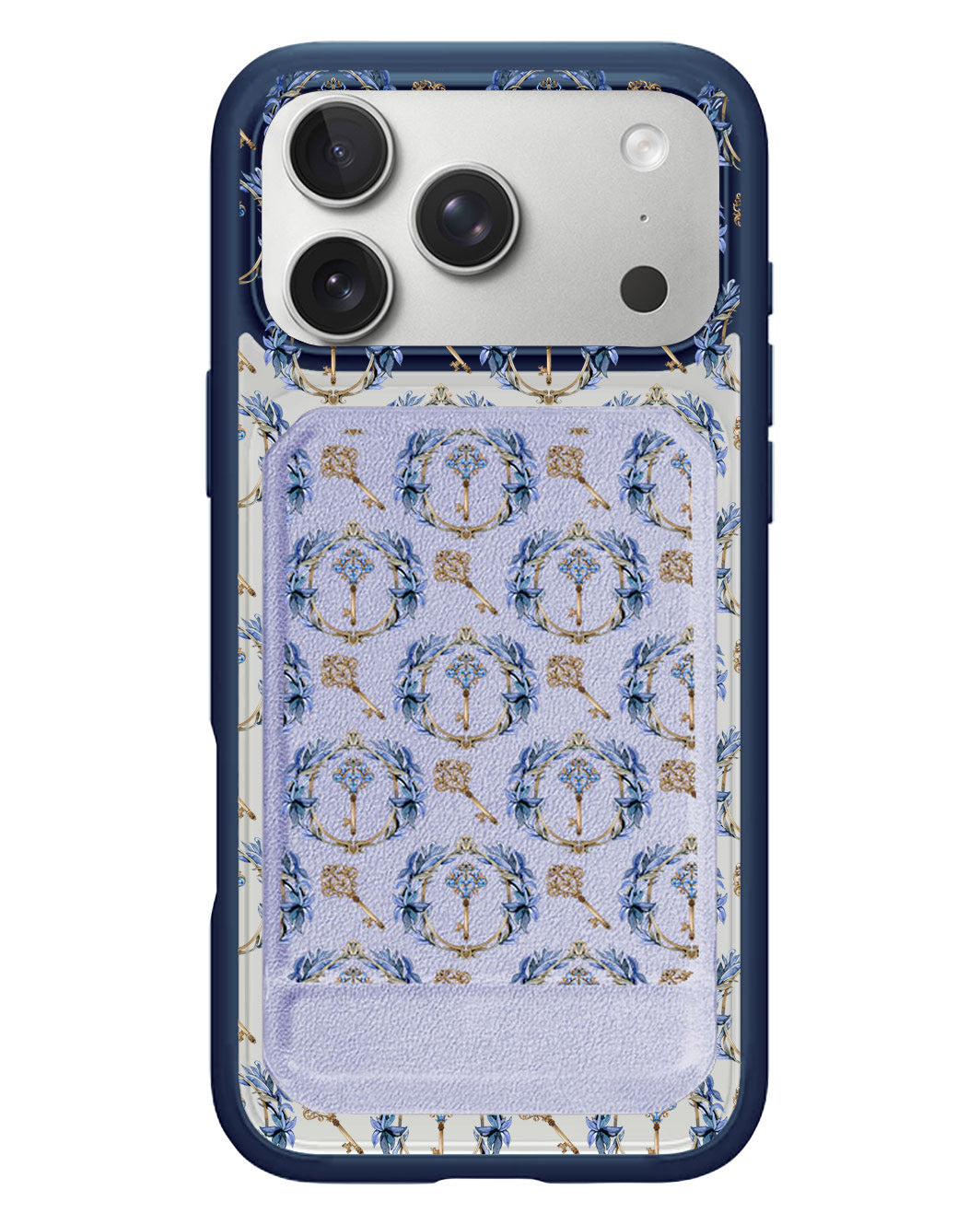 iPhone Magnetic Multifold Wallet - Goth Keys