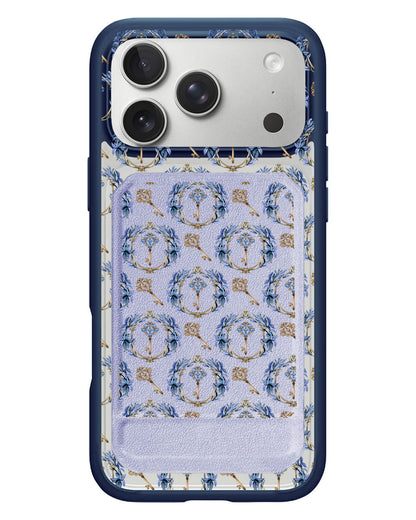 iPhone Magnetic Multifold Wallet - Goth Keys