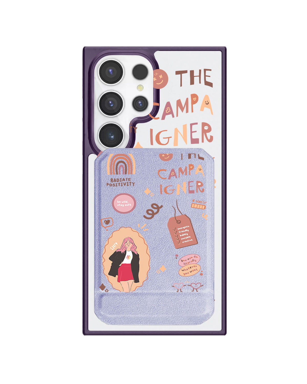 Android Magnetic Multifold Wallet - ENFP