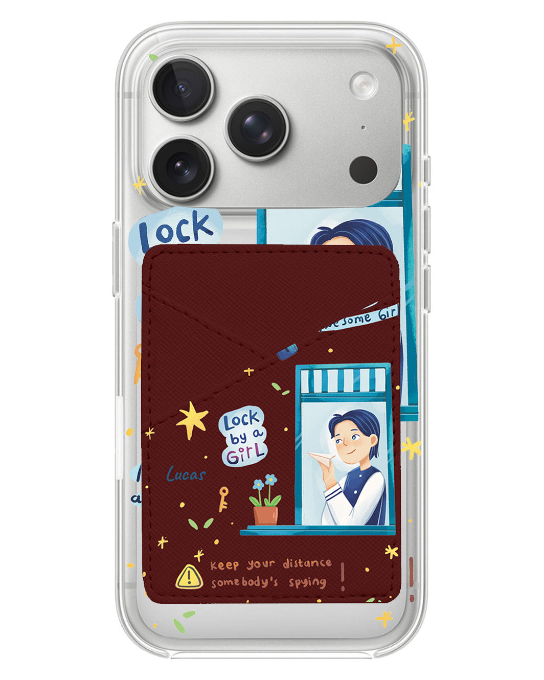 iPhone Phone Wallet Case - Crush Boy