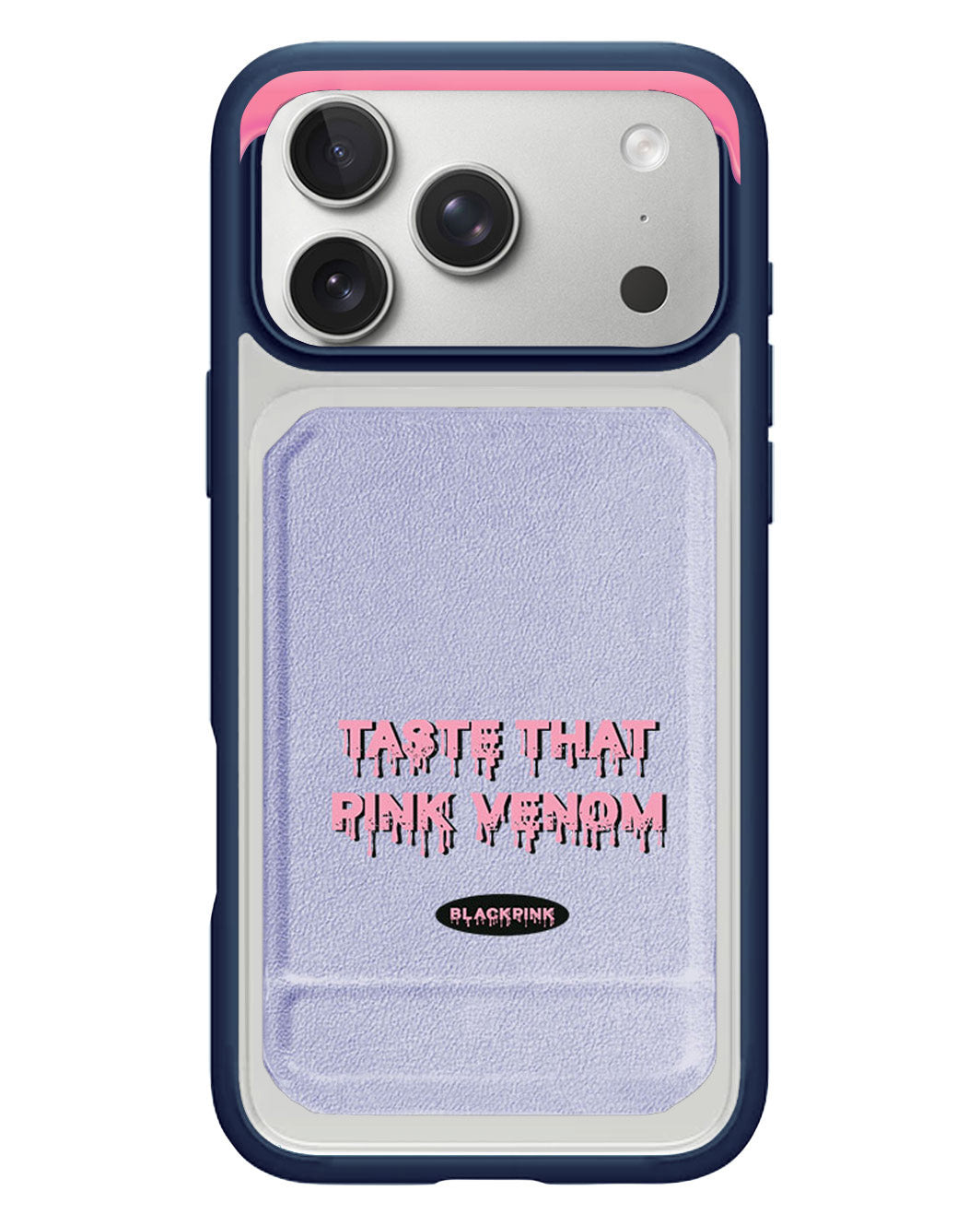 iPhone Magnetic Multifold Wallet - Blackpink Pink Venom