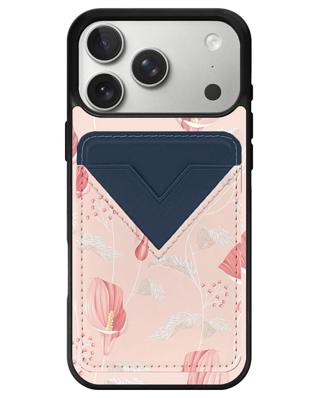 iPhone Avant Wallet Case - Easter Lily