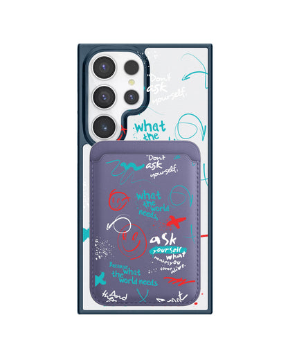 Android Magnetic Wallet Case - Graffiti 2.0