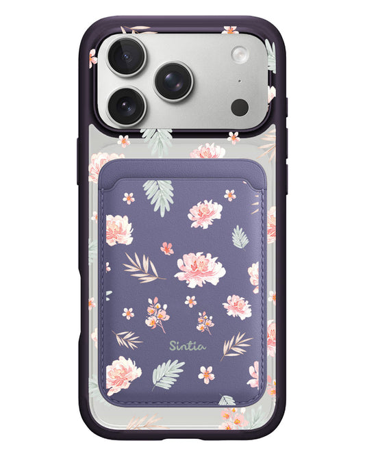 iPhone Magnetic Wallet Case - Botanical Garden 4.0