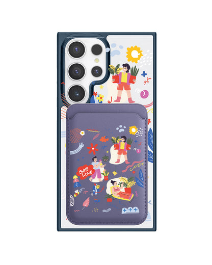 Android Magnetic Wallet Case - Self Love Sticker Pack 1.0