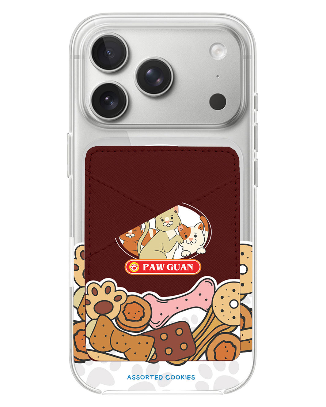 iPhone Phone Wallet Case - Pawguan Cat