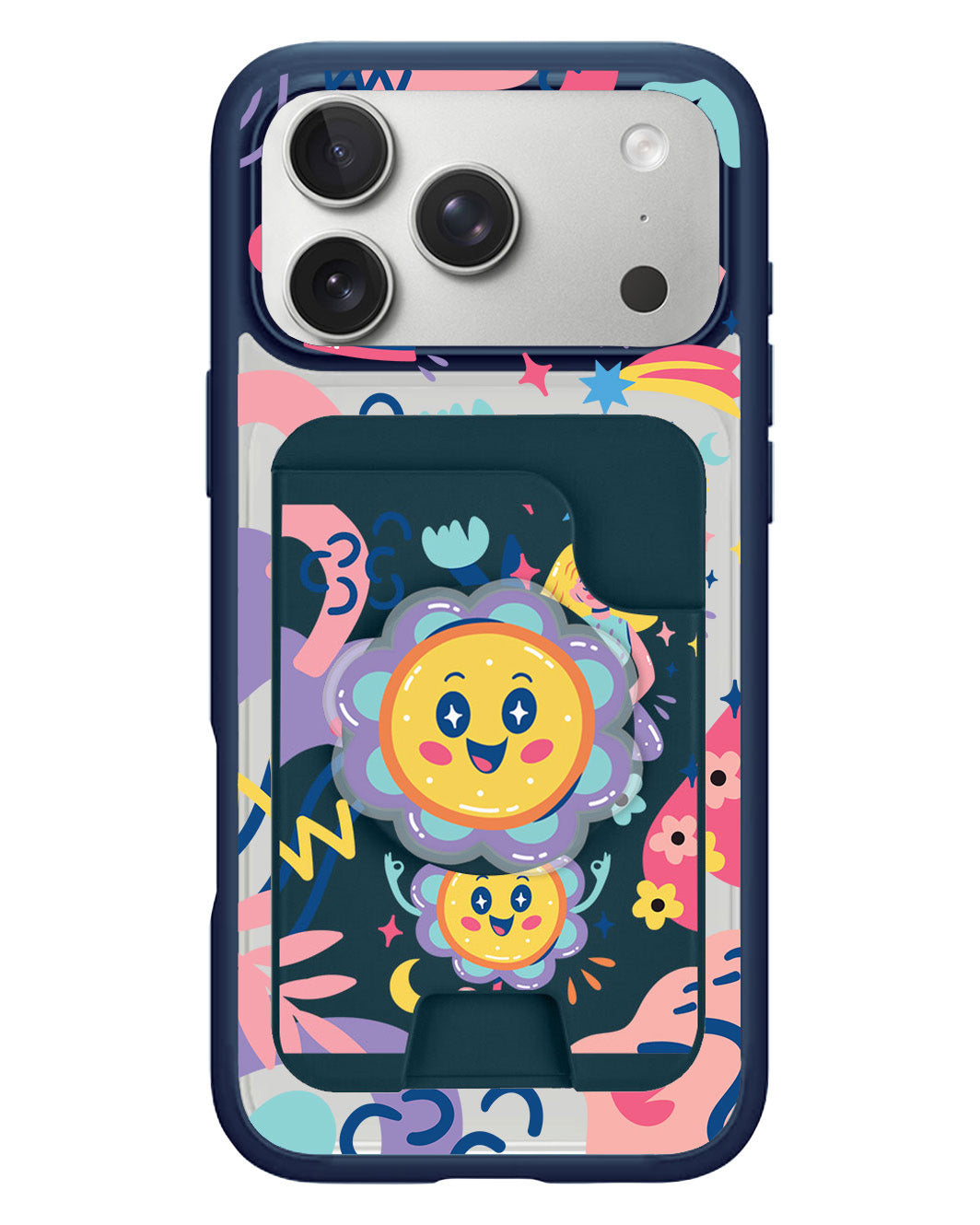 iPhone Magpop Wallet - Heather