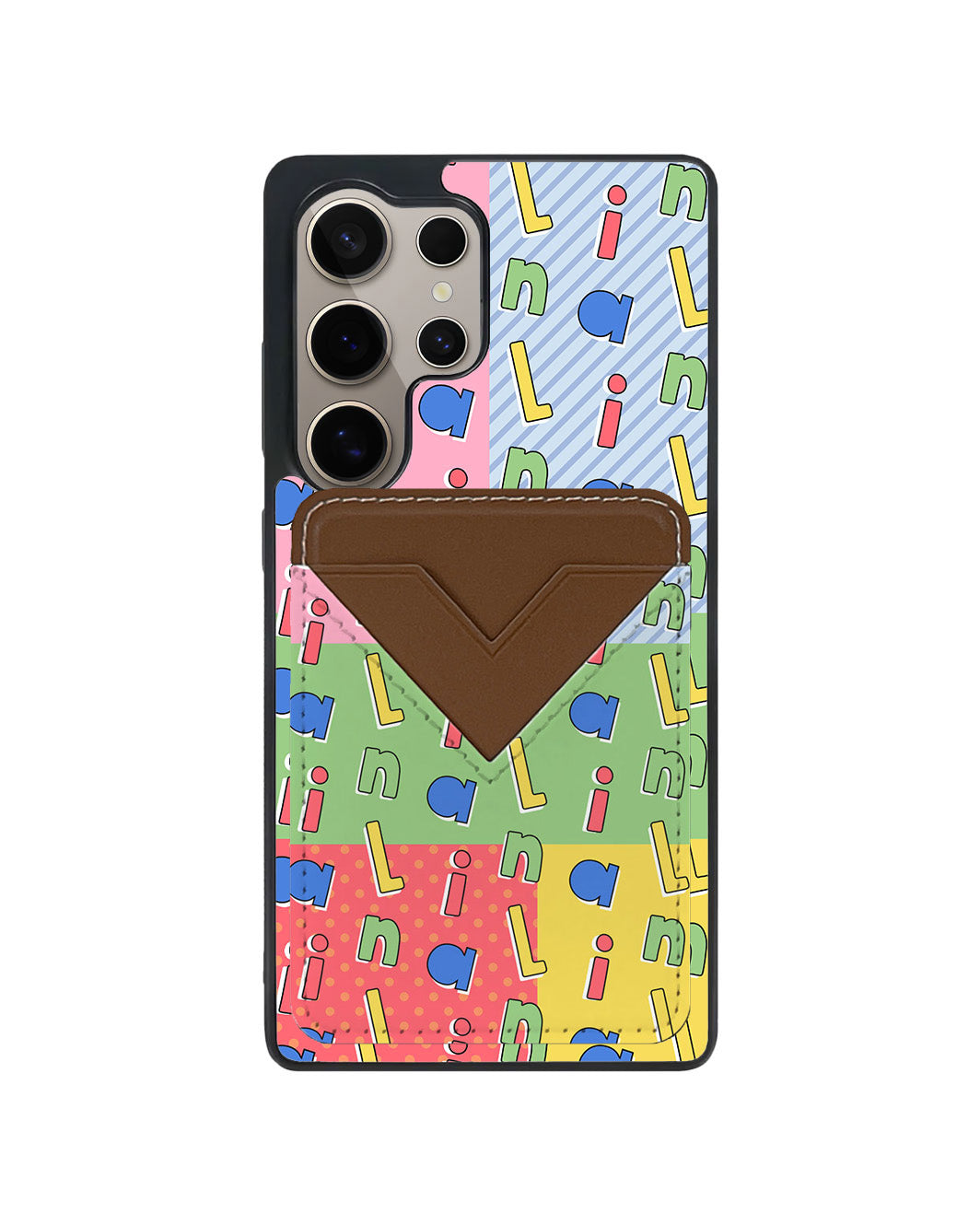 Android Avant Wallet Case - Custom Monogram 3.0 Abstract 1.0