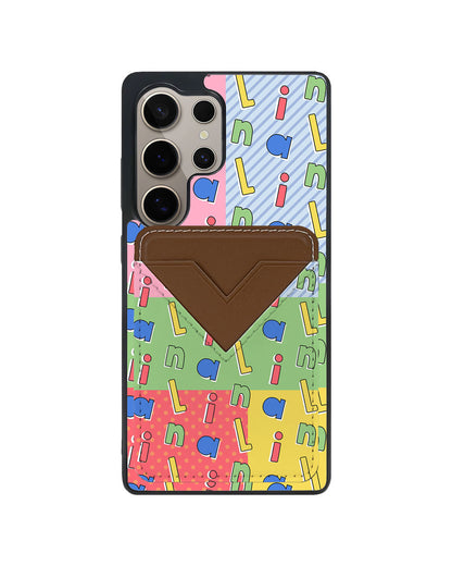 Android Avant Wallet Case - Custom Monogram 3.0 Abstract 1.0