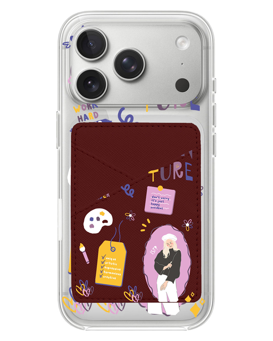 iPhone Phone Wallet Case - Isfp