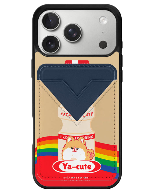 iPhone Avant Wallet Case - Yacute Dog