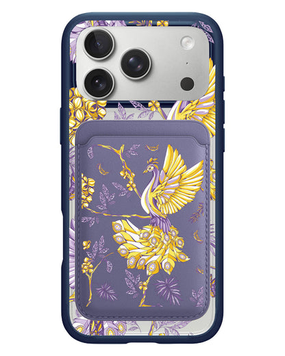 iPhone Magnetic Wallet Case - Peacock 3.0