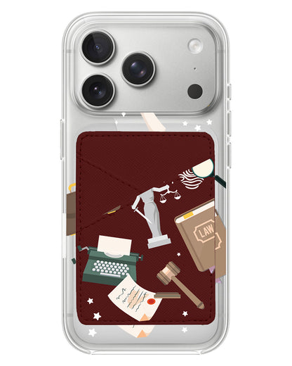 iPhone Phone Wallet Case - Lawyer