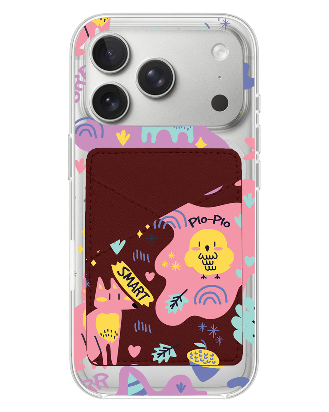 iPhone Phone Wallet Case - Pio N Friends