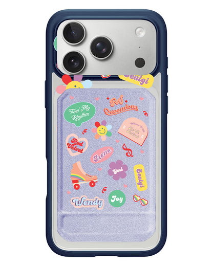 iPhone Magnetic Multifold Wallet - Red Velvet Sticker Pack