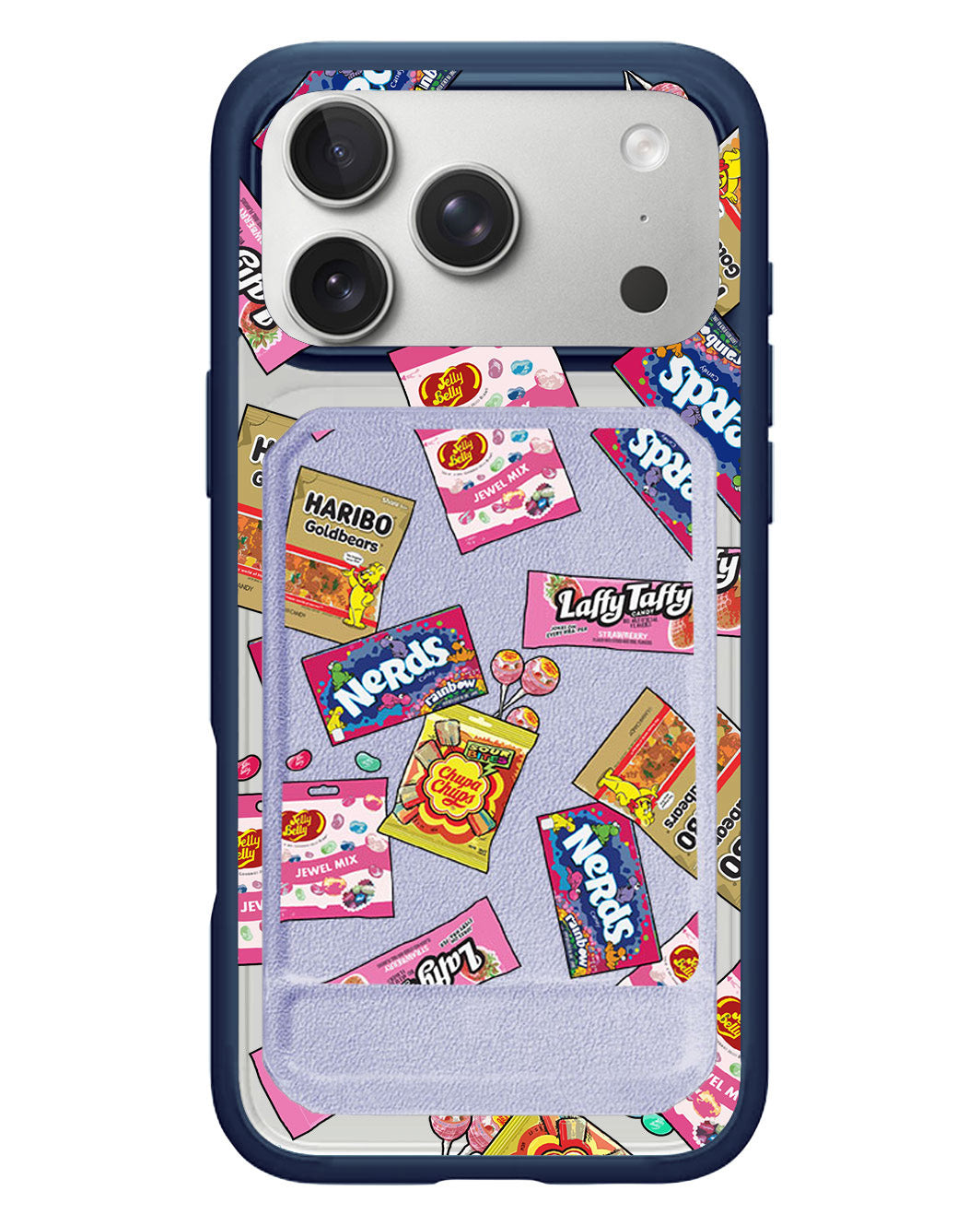 iPhone Magnetic Multifold Wallet - Sweets And Gummies