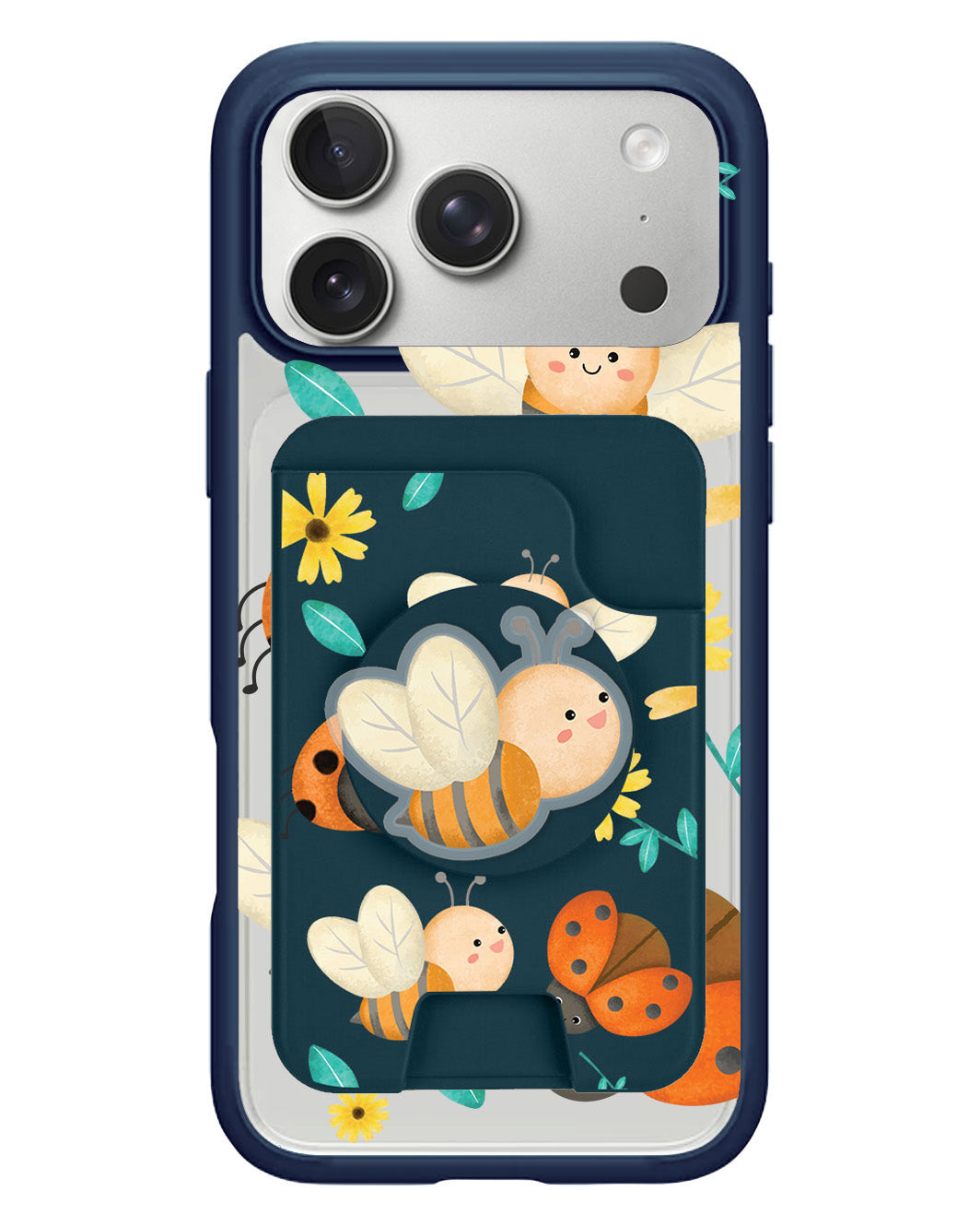 iPhone Magpop Wallet - Lady Bug & Bee