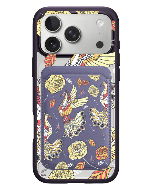 iPhone Magnetic Wallet Case - Bird of Paradise 5.0