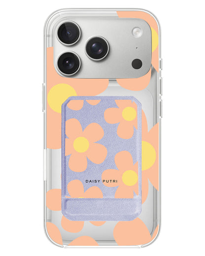 iPhone Magnetic Multifold Wallet - Daisy Love