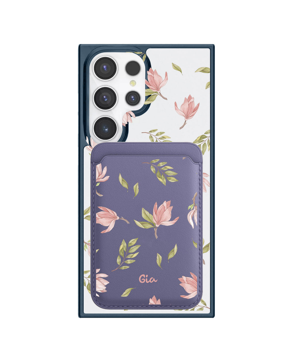 Android Magnetic Wallet Case - Azalea