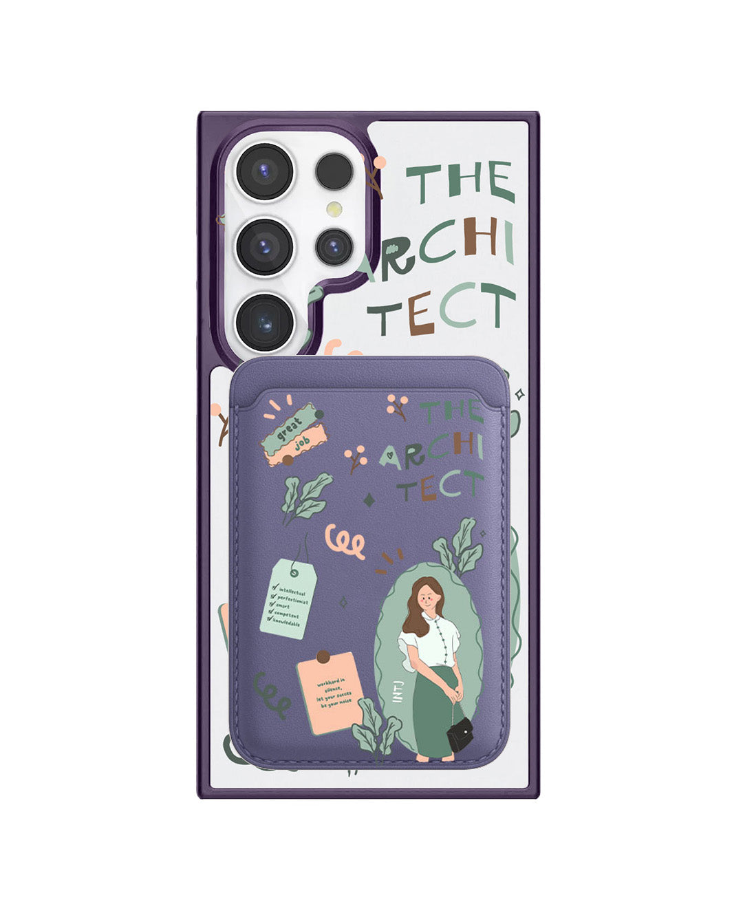 Android Magnetic Wallet Case - INTJ