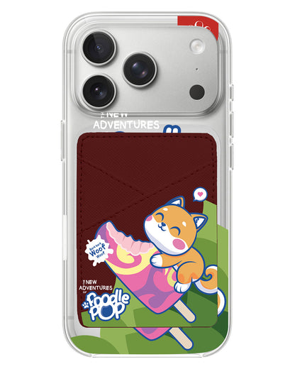 iPhone Phone Wallet Case - Poodle Pop