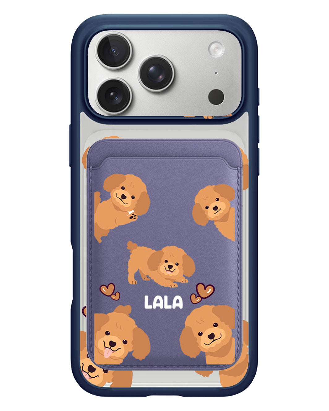 iPhone Magnetic Wallet Case - Poodle Squad