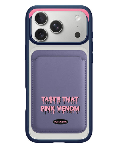 iPhone Magnetic Wallet Case - Pink Venom