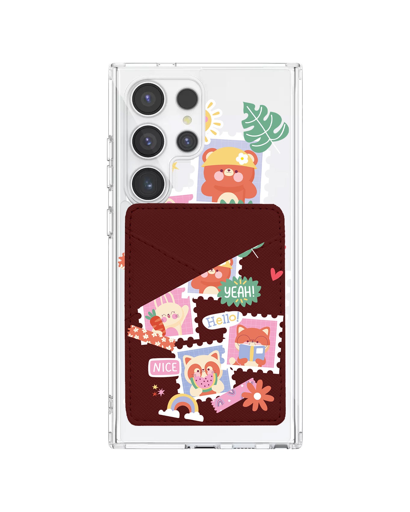 Android Phone Wallet Case - Animal Squad