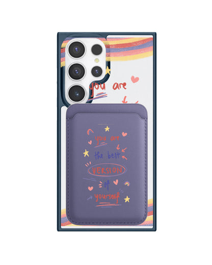 Android Magnetic Wallet Case - Love Yourself