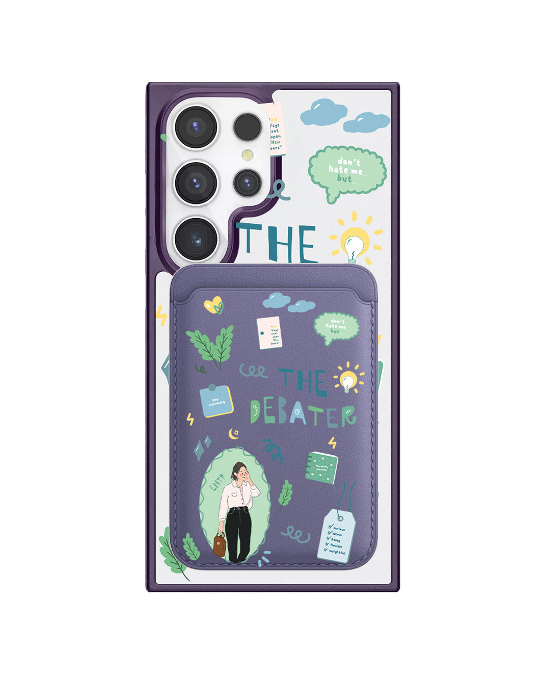 Android Magnetic Wallet Case - ENTP