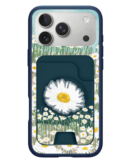 iPhone Magpop Wallet - Oil Painting Daisy