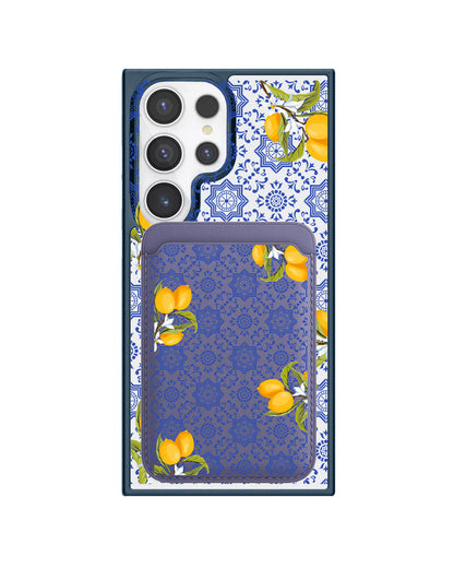 Android Magnetic Wallet Case - Majolica Sicily