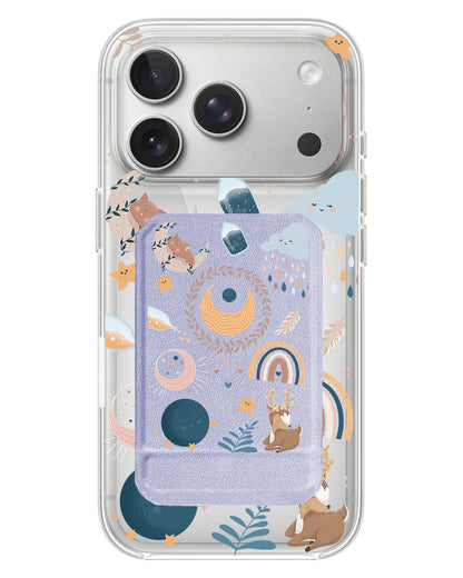 iPhone Magnetic Multifold Wallet - Boho