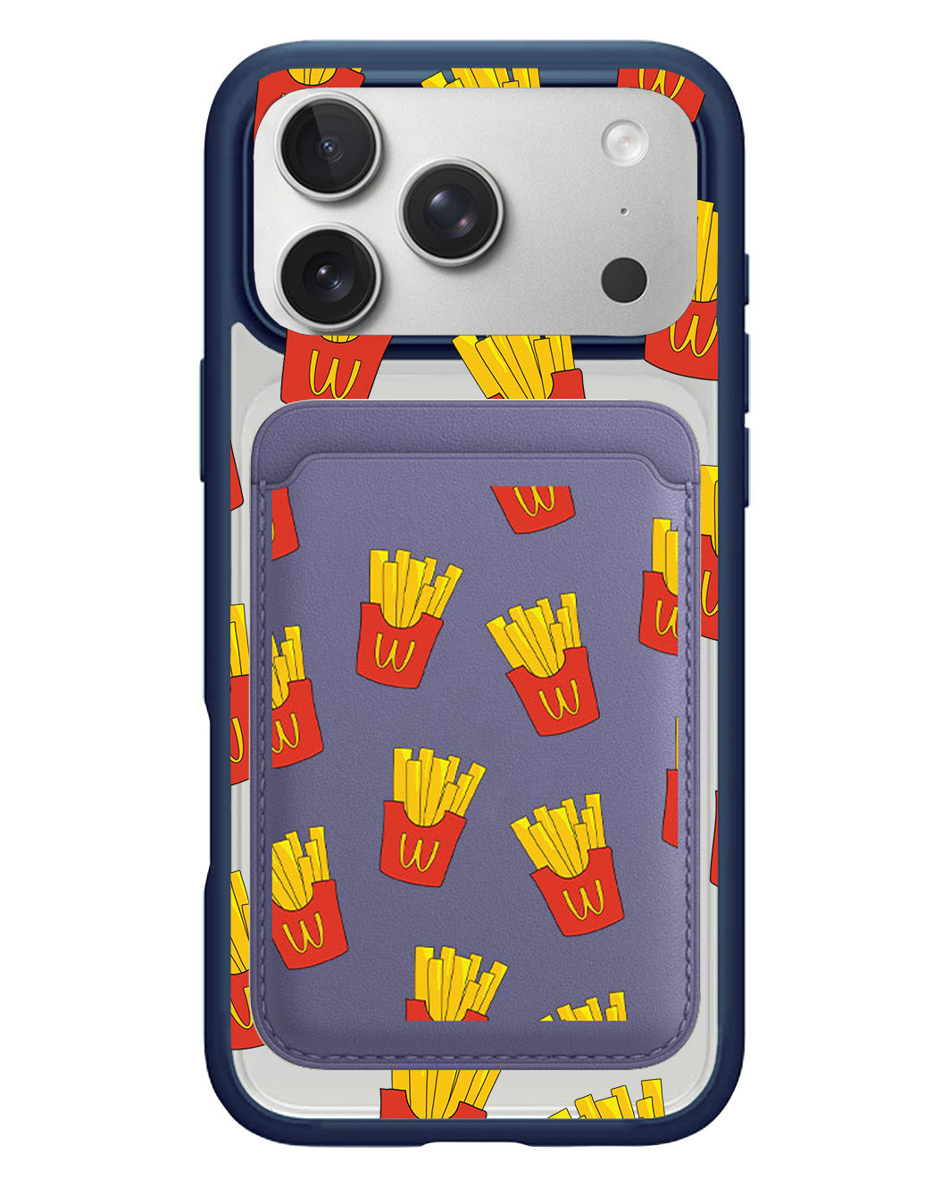 iPhone Magnetic Wallet Case - Fries