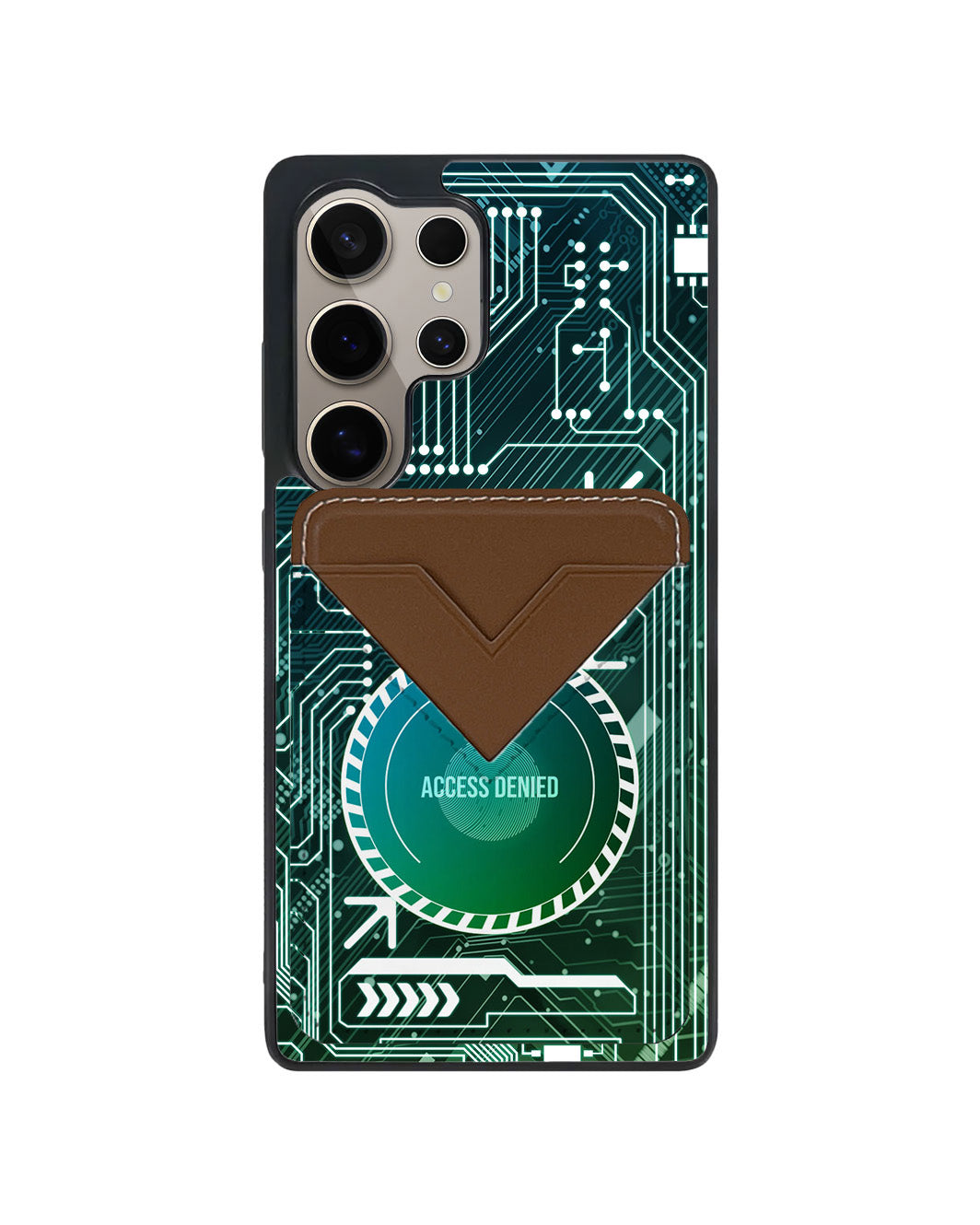 Android Avant Wallet Case - Circuit 2.0 Green