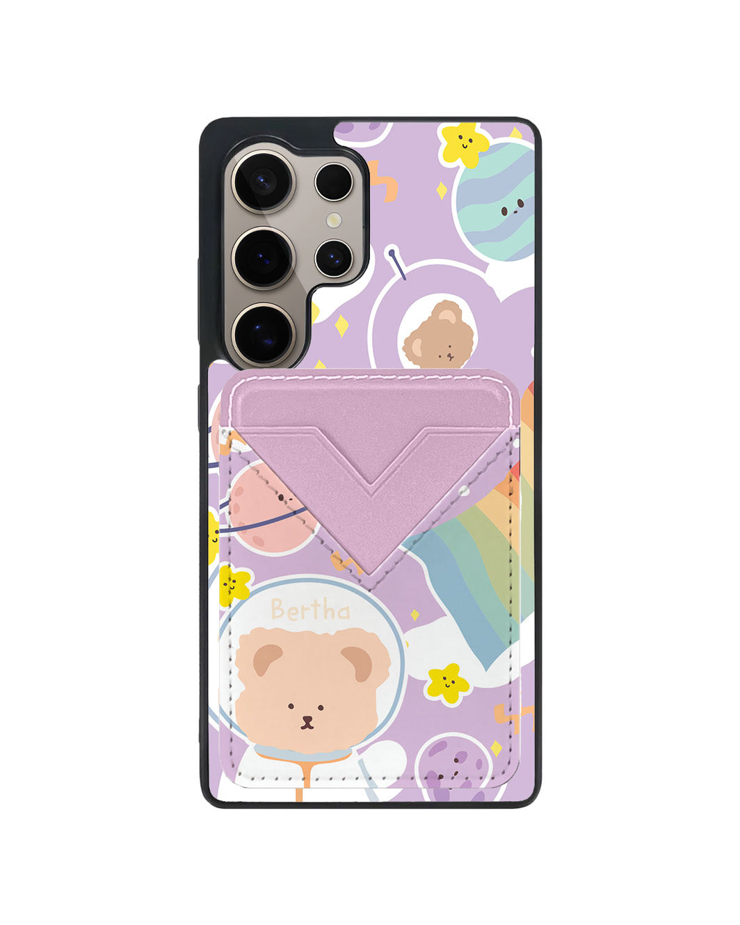 Android Avant Wallet Case - Astro Bear